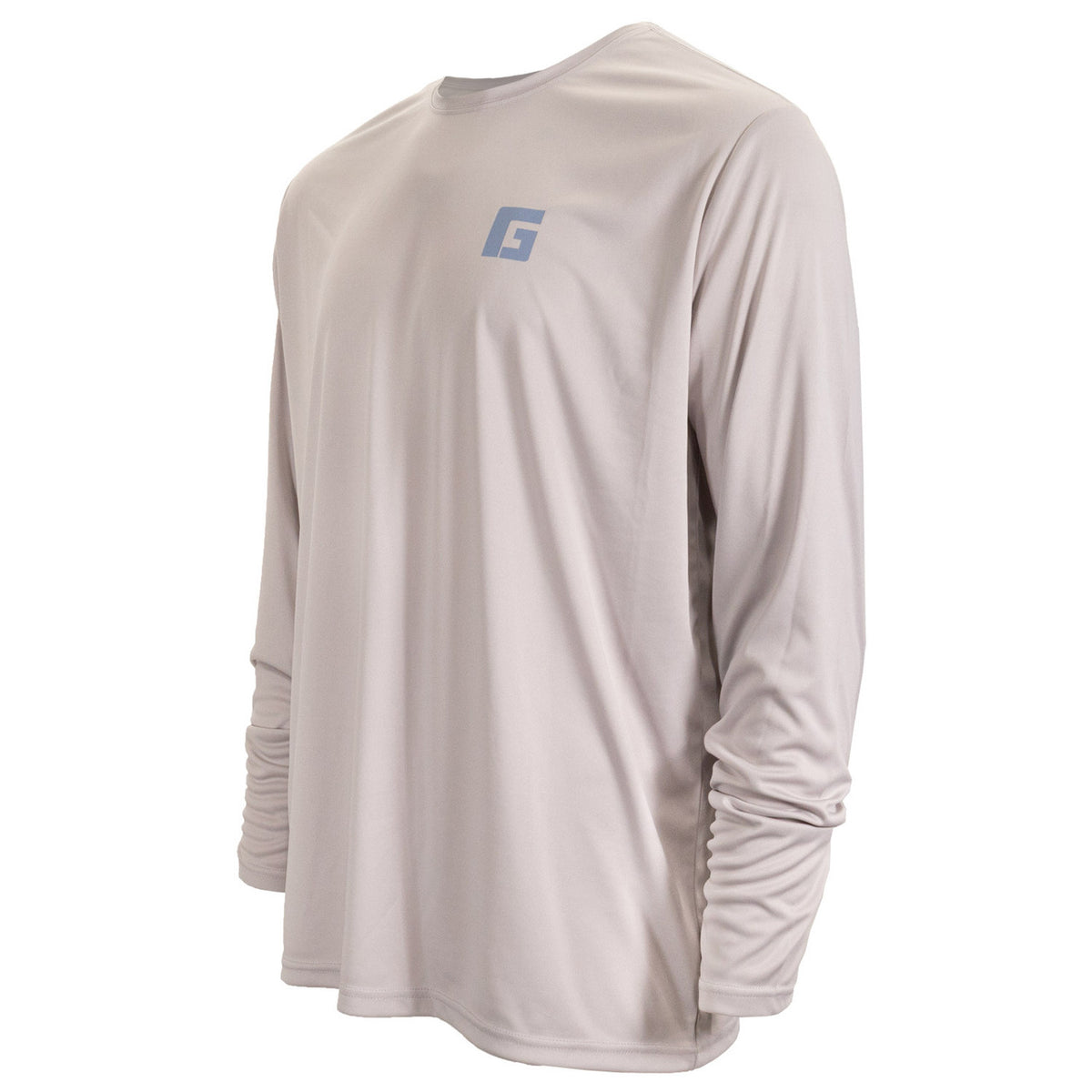 Tilted Image of Rogers Watercolor Mallard Management Long Sleeve Tee.