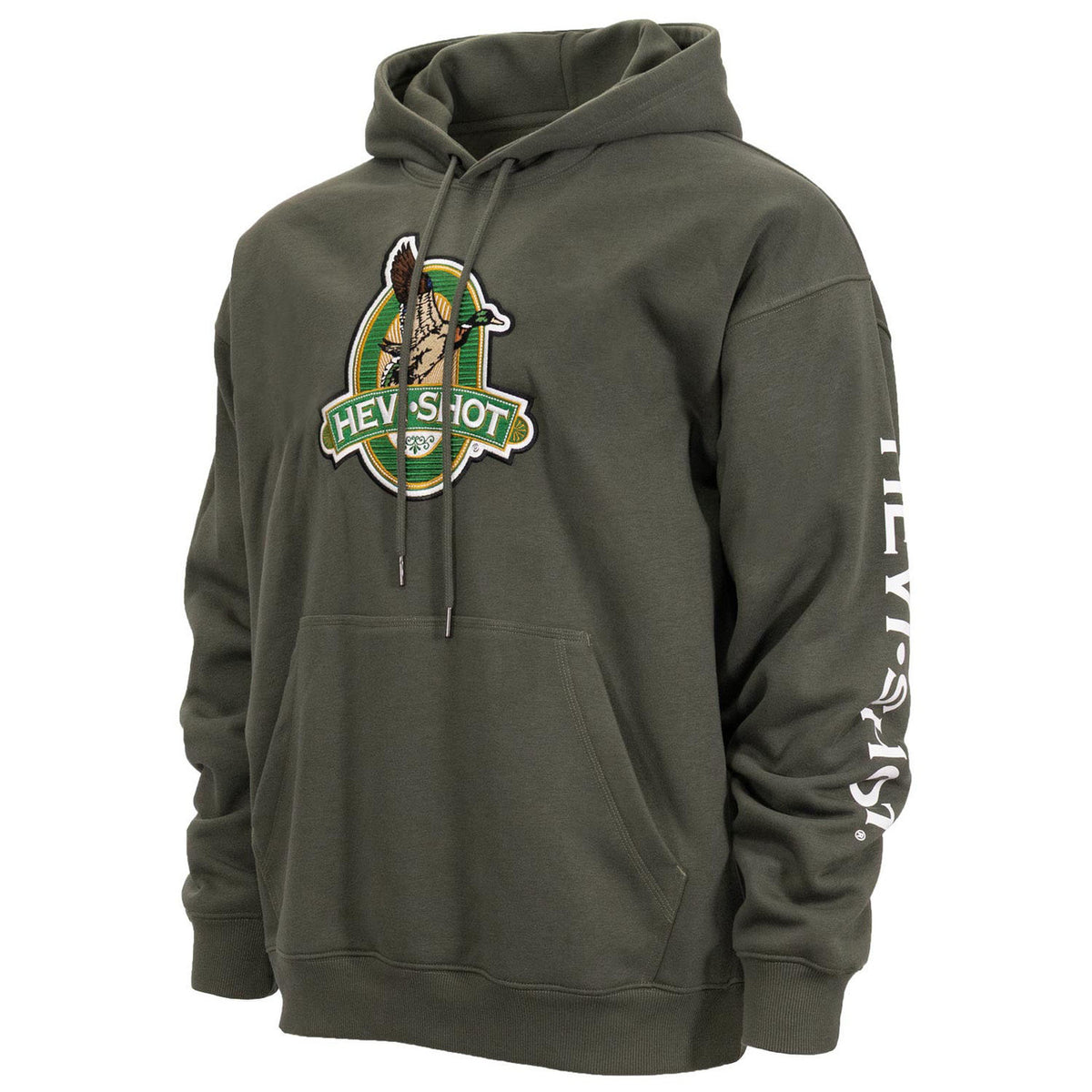Side Image of the Rogers Sporting Goods Hevi-Shot Hoodie.