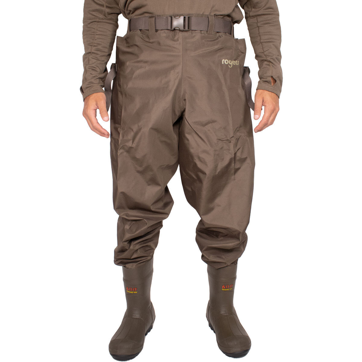 Rogers Workin' Man Breathable Waist Wade in Brown