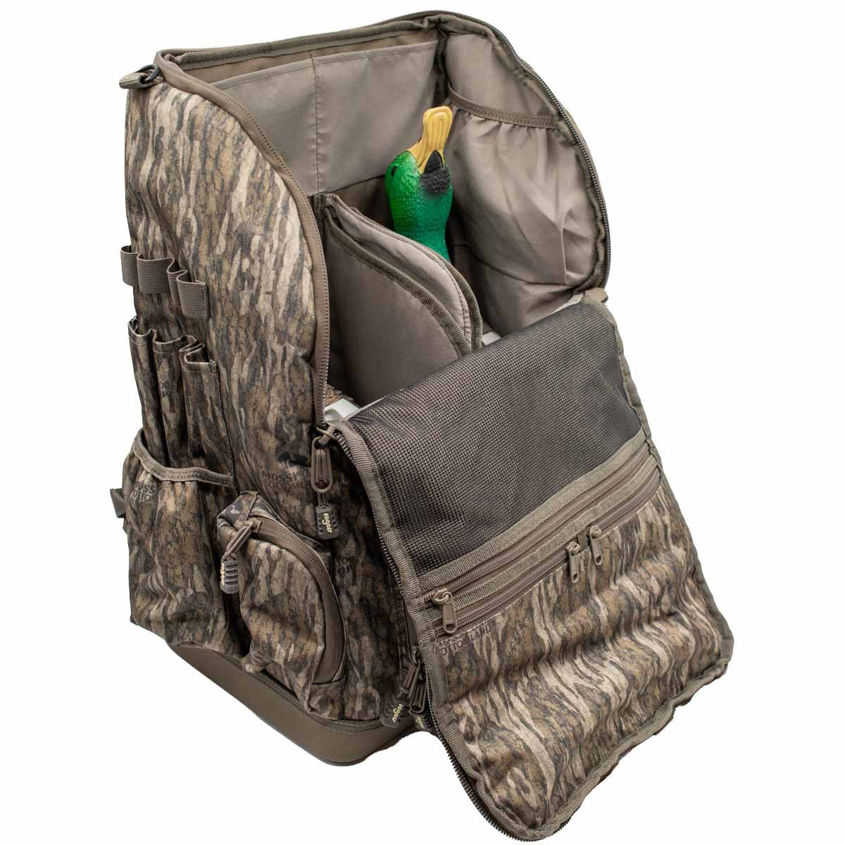 Final Approach Elite Double Spinning Wing Backpack - Mossy Oak Bottomland