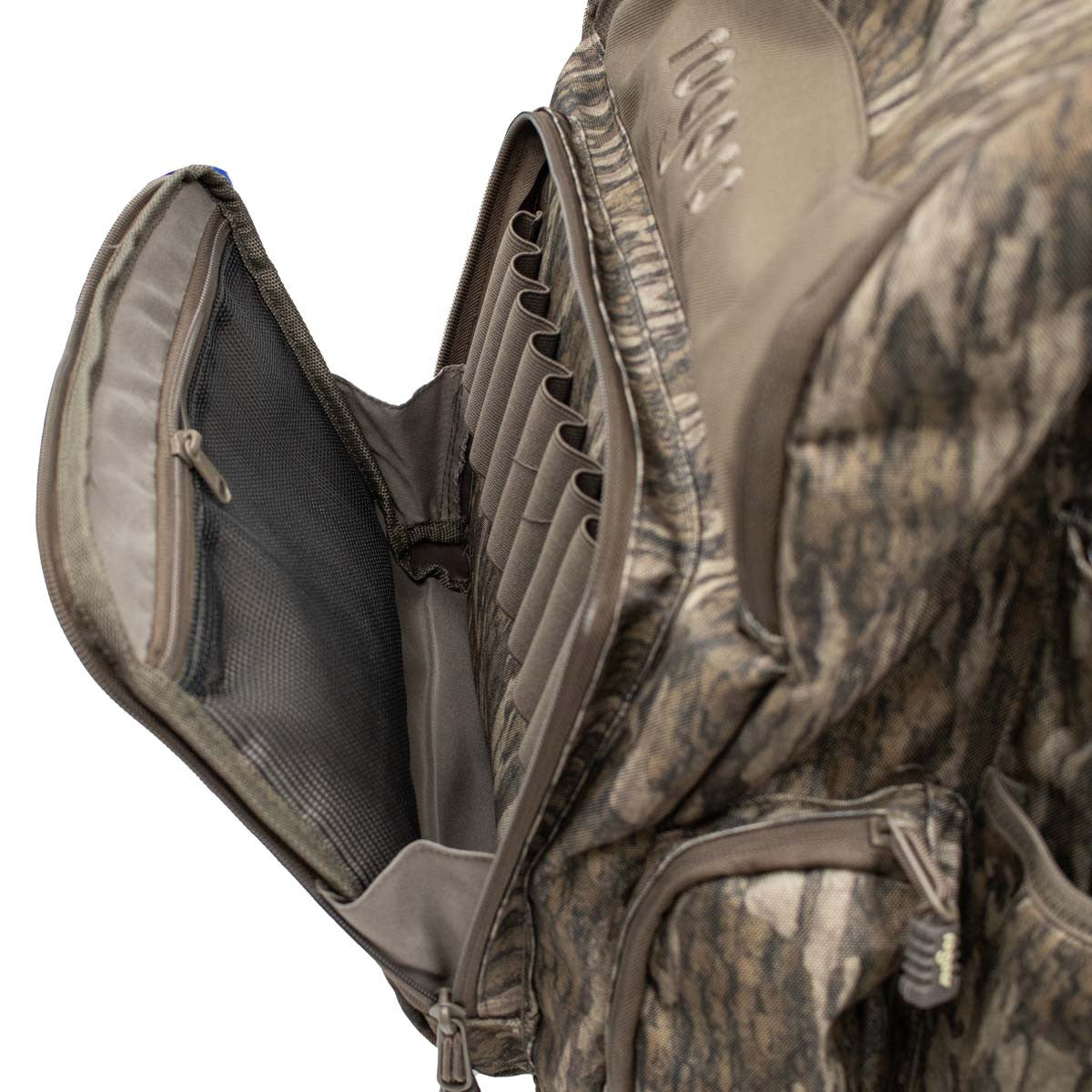 Final Approach Elite Double Spinning Wing Backpack - Mossy Oak Bottomland