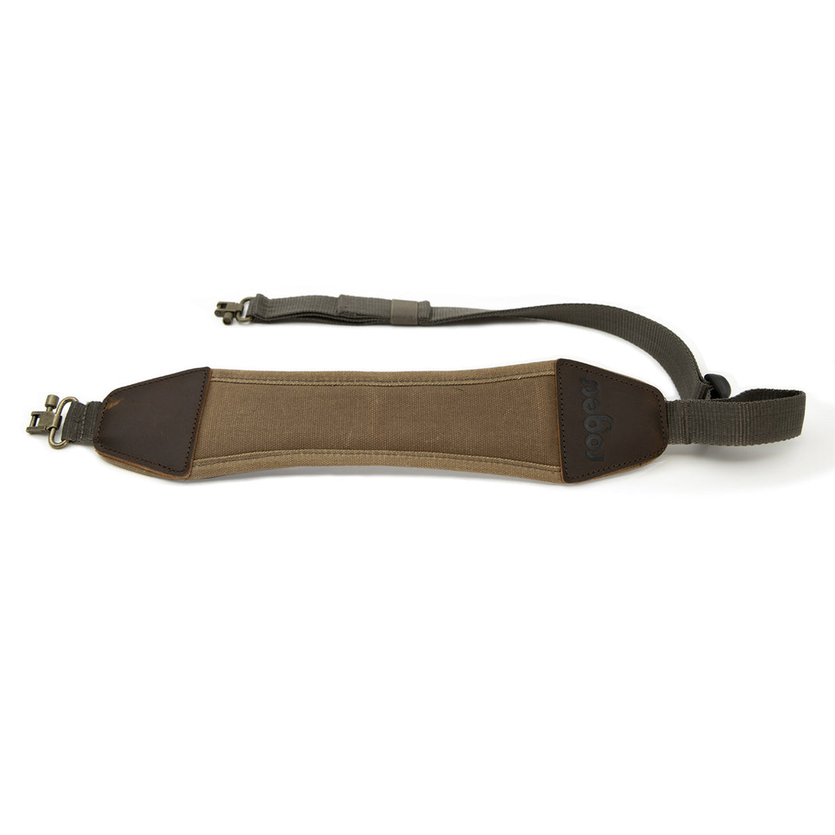 image of Rogers Sporting Goods Traditional Waxed Canvas Gun Sling in Tan.