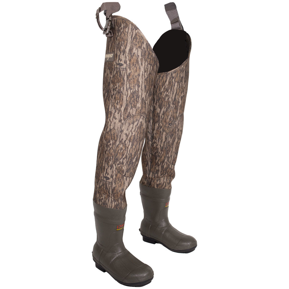 side image of Rogers Toughman 4MM Neoprene Hip Boot.