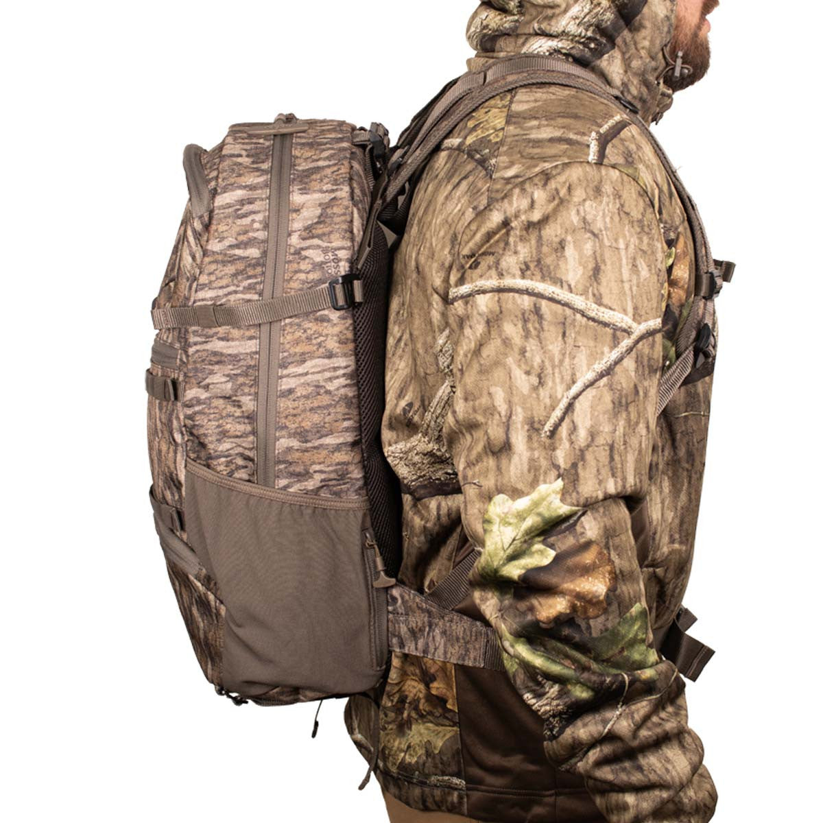 side image of Rogers Toughman Hunting Backpack.