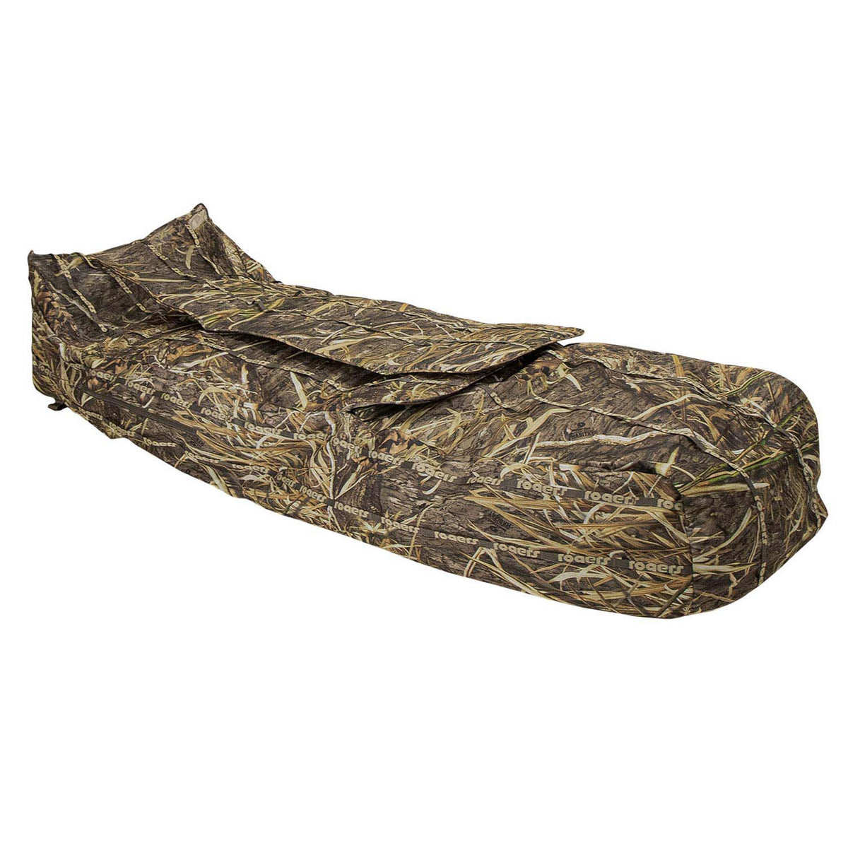 Rogers Goosebuster LP 2.0 Layout Blind – Ultra-Lightweight, Low-Profile, and Built for Stealth - mossy oak habitat image