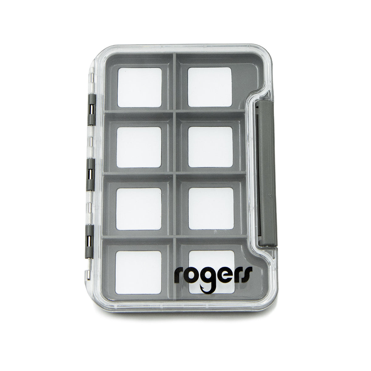 Closed Image of the Rogers Elite Slim Medium Fly Box with Magnetic Back.