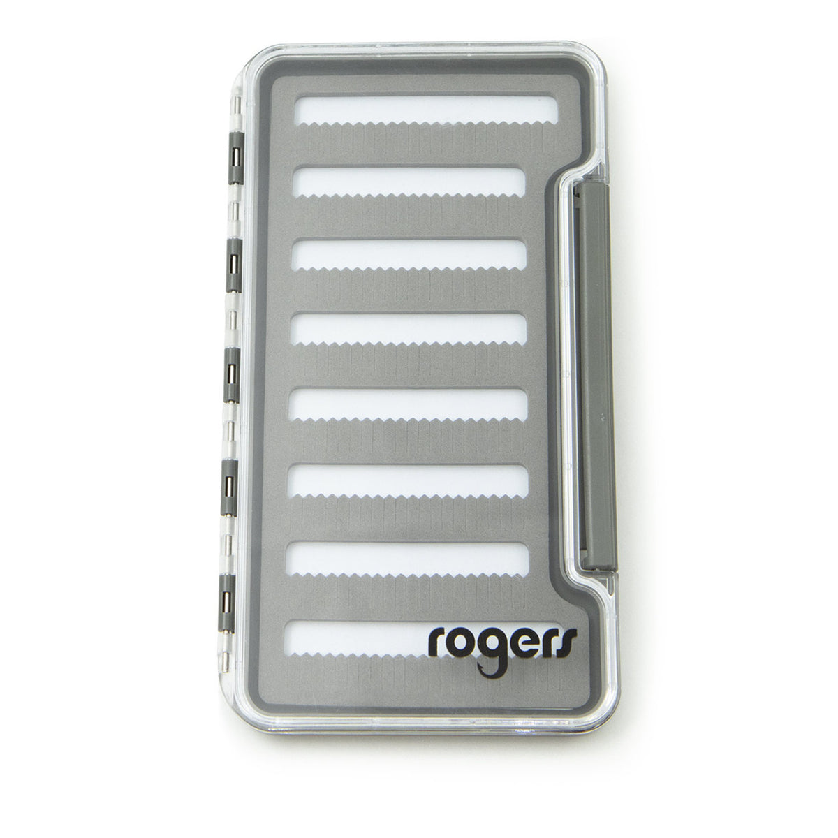 image of Rogers Elite Slim Large Fly Box with Slit Foam.