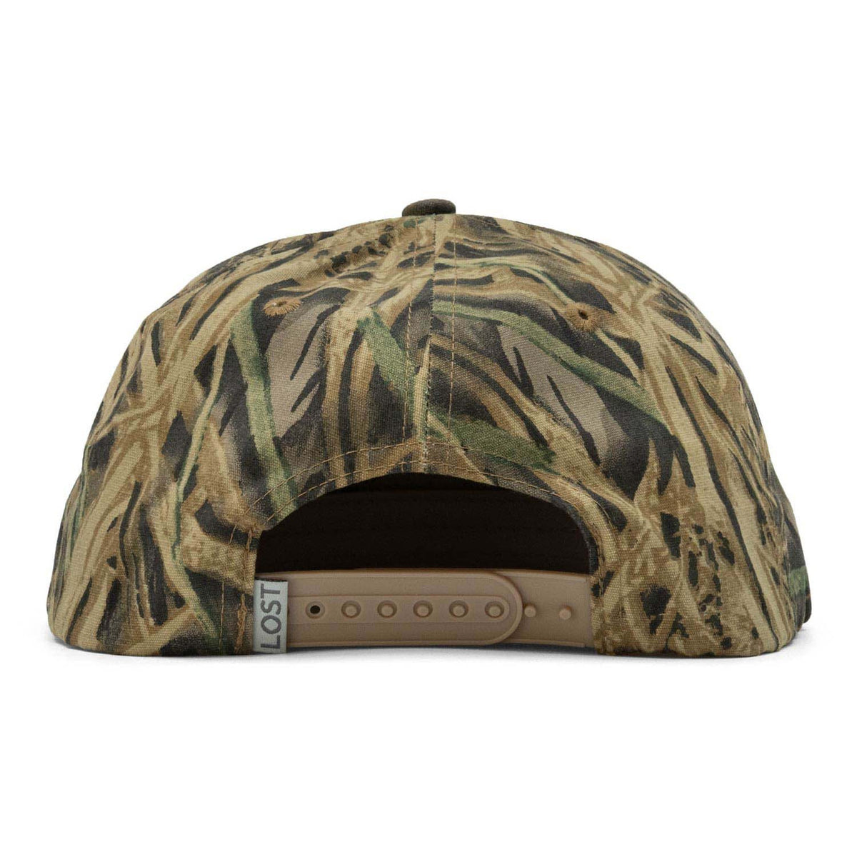Back image of the Rogers Shadow Grass Leather Goat Rope Hat.
