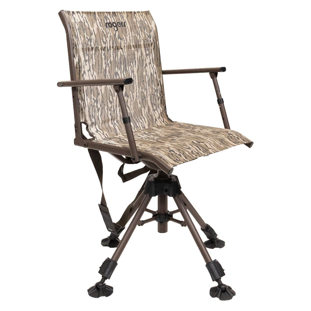 Image of the Rogers Tough Hunter Deluxe 360° Swivel Seat in OG Bottomland