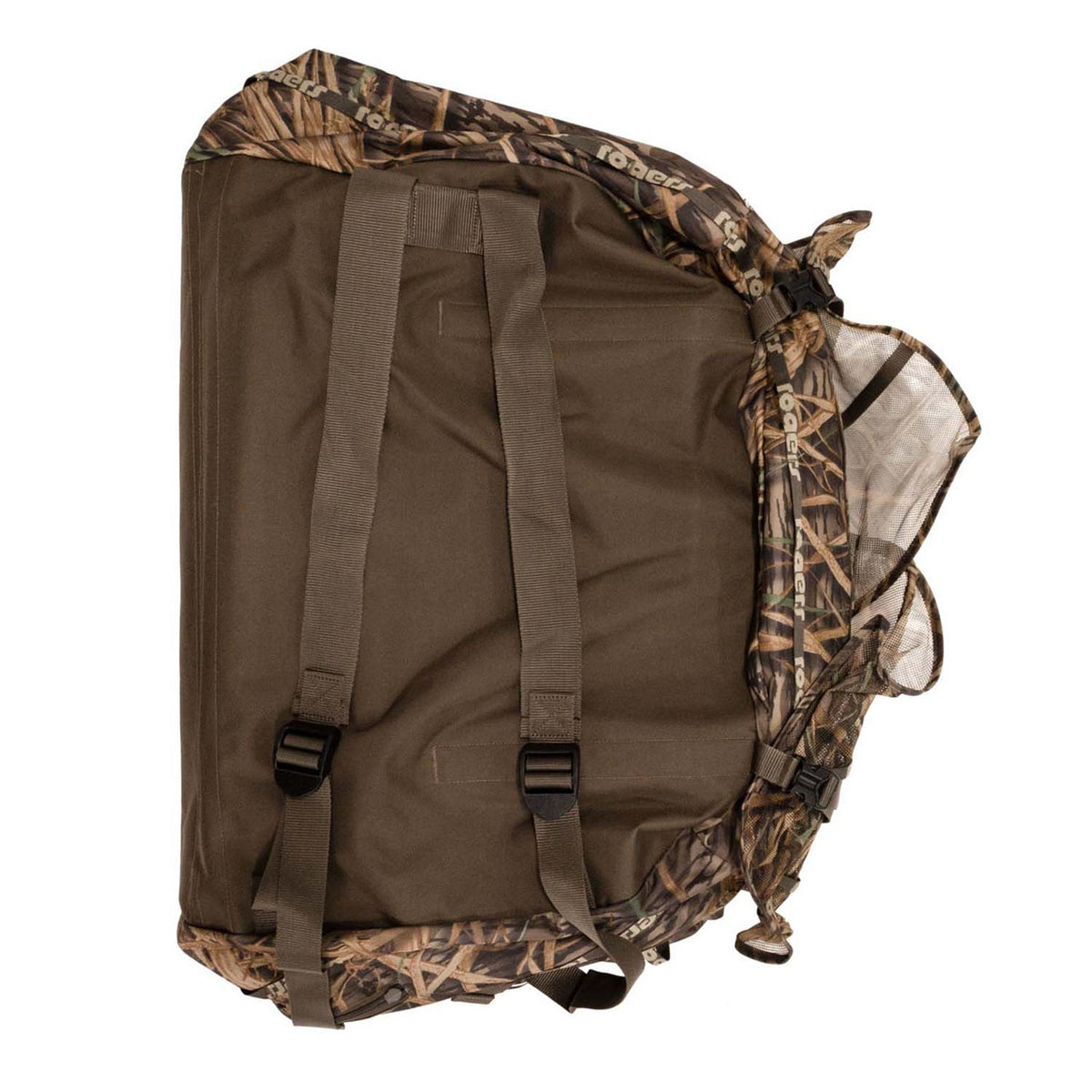 Folded Up Back Image of the Rogers Sporting Goods Goosebuster Low-Profile 2.0 Layout Blind.