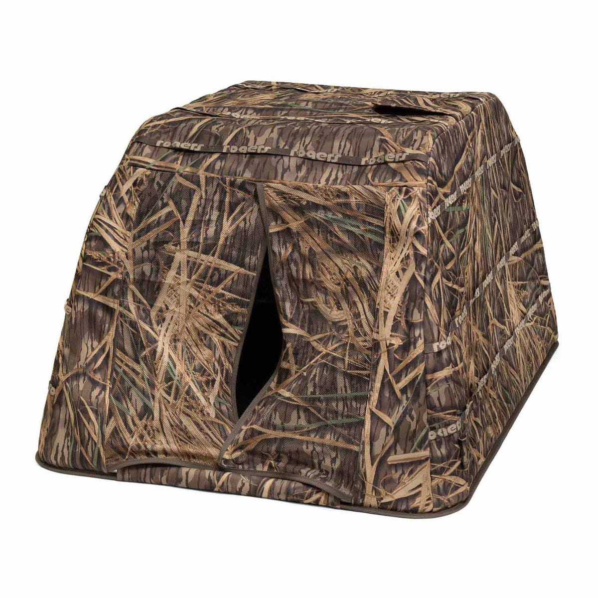 Right Angled Image of the Rogers Sporting Goods Pooch Palace XL Dog Blind.