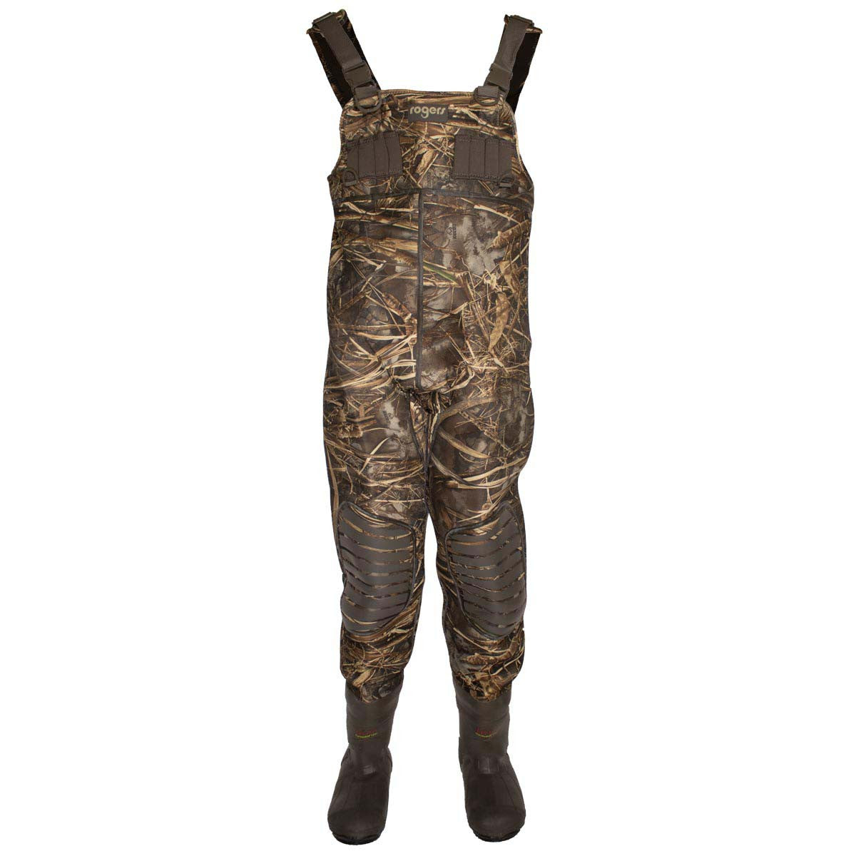 Rogers Sporting Goods Elite 5MM Neoprene Waders Image in Realtree Max 7