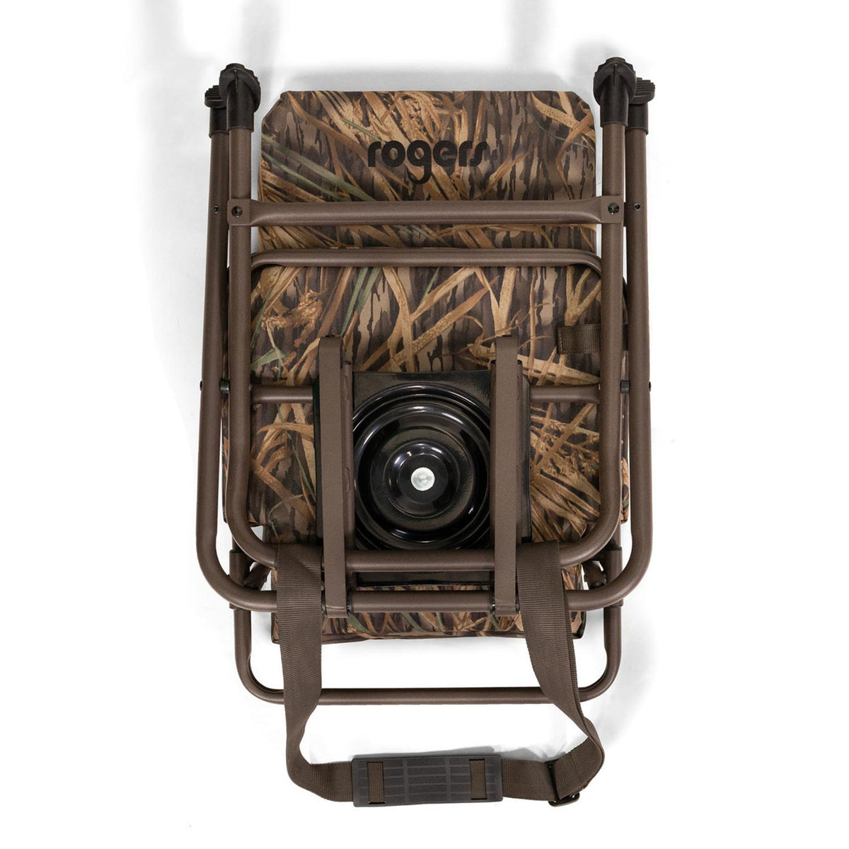 Bottom Folded Image of the Rogers Sporting Goods Workin' Man 360 Swivel Chair.