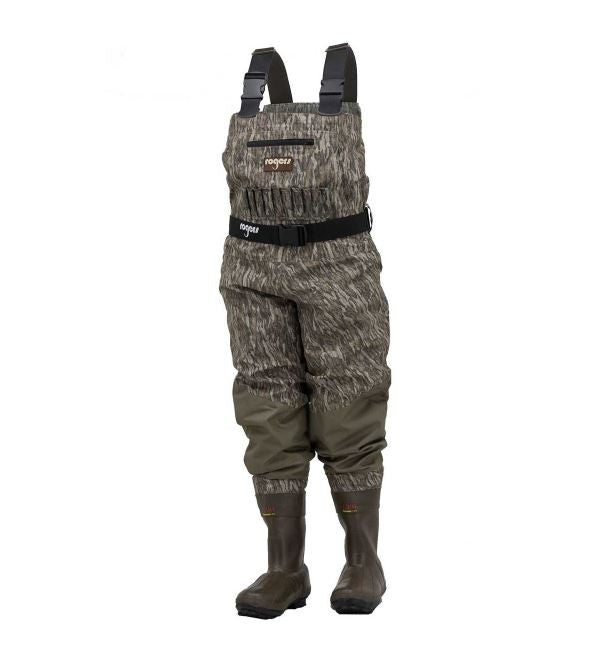 3-in-1 Toughman Insulated Breathable Waders, Bottomland - Regular Sizes
