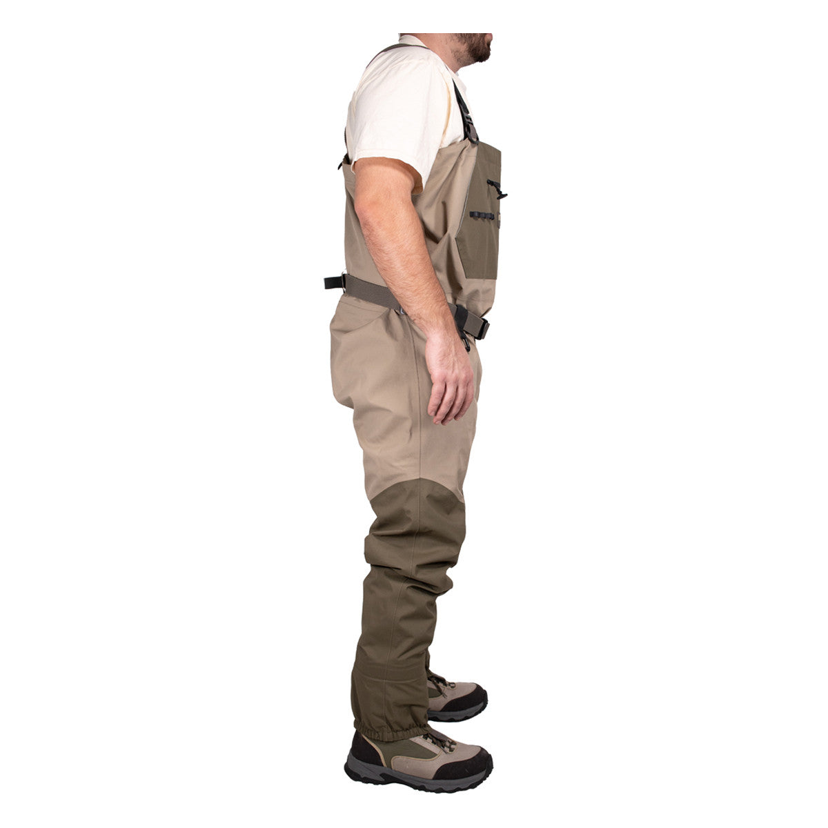 side image of Rogers Sporting Goods Elite Fishing Waders.