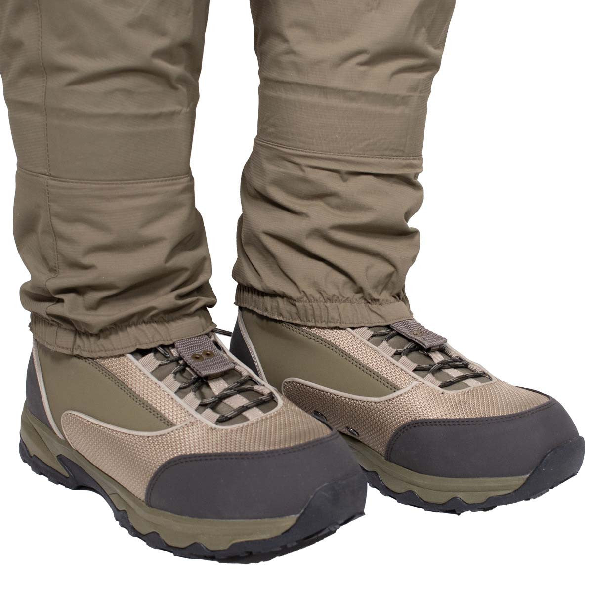 Rogers Elite Wading Boot Model Front Angled Image