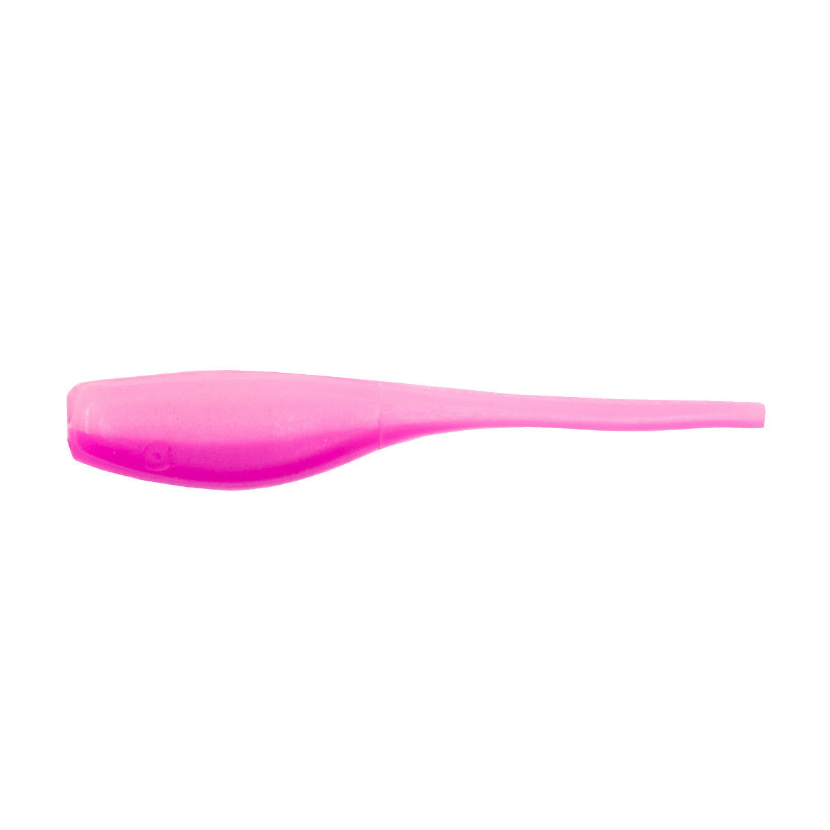 Rogers Sporting Goods 2" Sly Shad Fishing Bait Image in White Pink Red-Chartreuse Pepper Sparkle