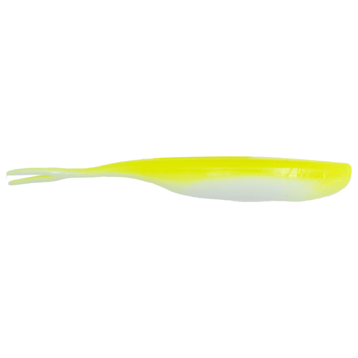 image of Rogers Juke Minnow - 5" - 10 Pack in Chartreuse White.