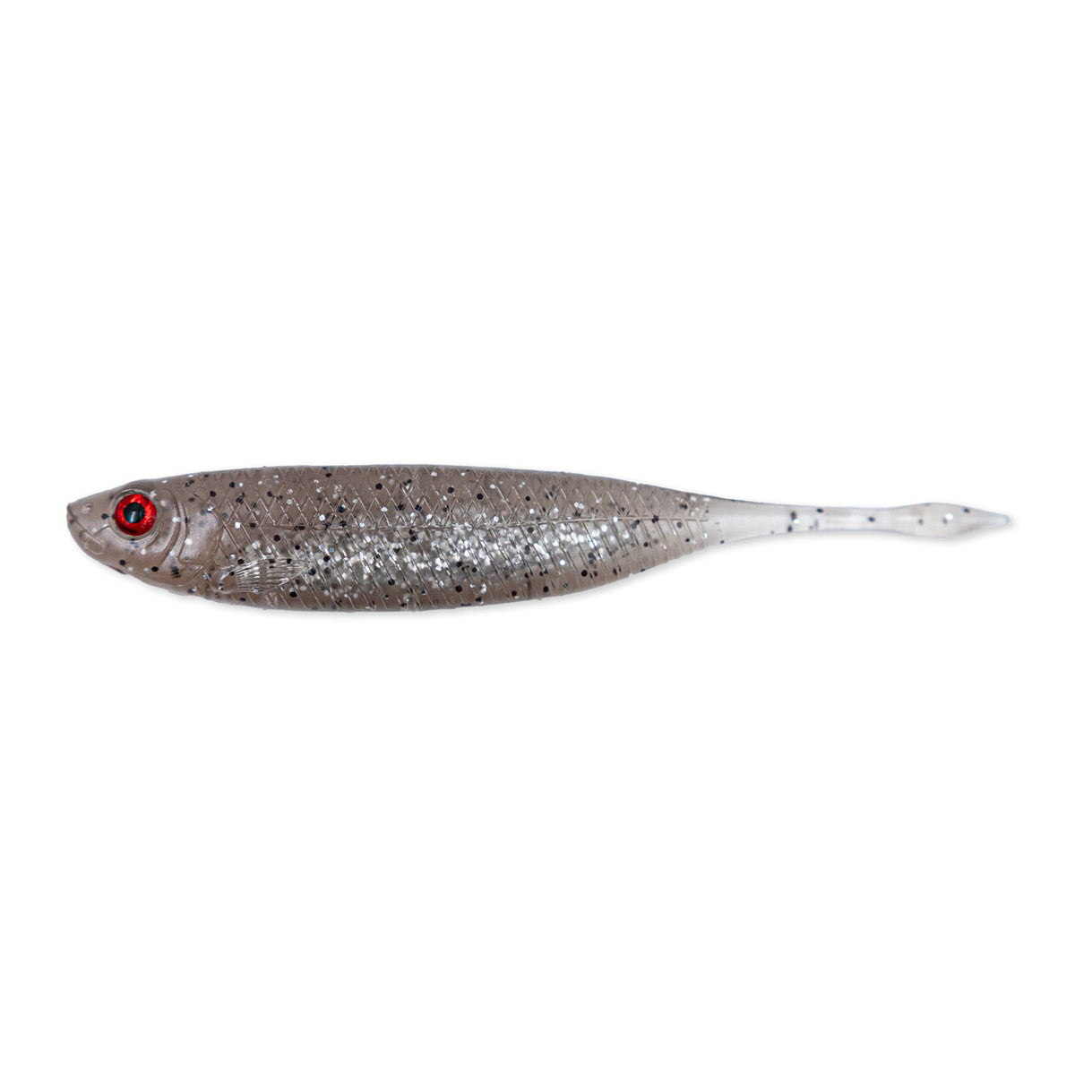 Image of Rogers Core Minnow 3.5" Soft Plastic Bait in Gizzard Shad - Silver belly insert