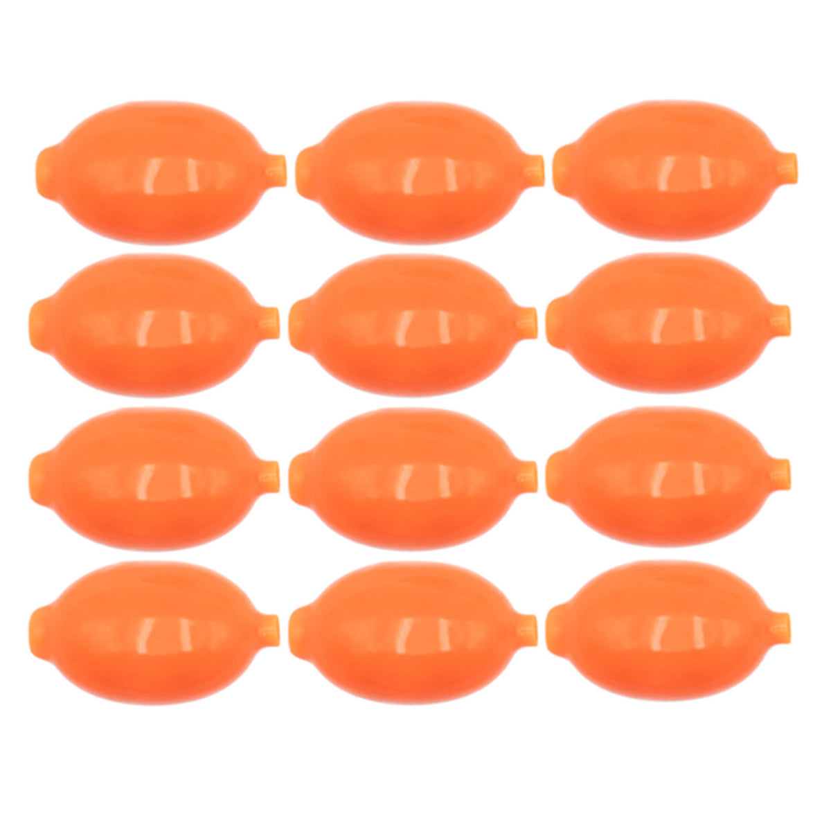 image of Rogers 12 Pack Coated Egg Weights in Orange.