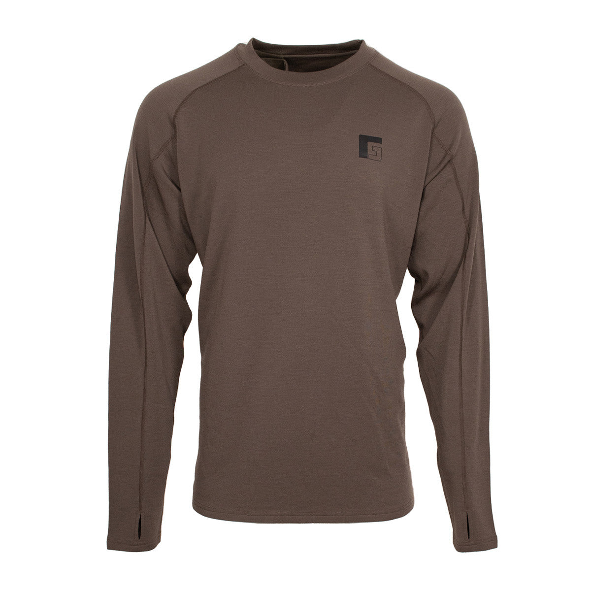 image of Rogers Biome 250 Merino Mock Neck Long-Sleeve Baselayer.