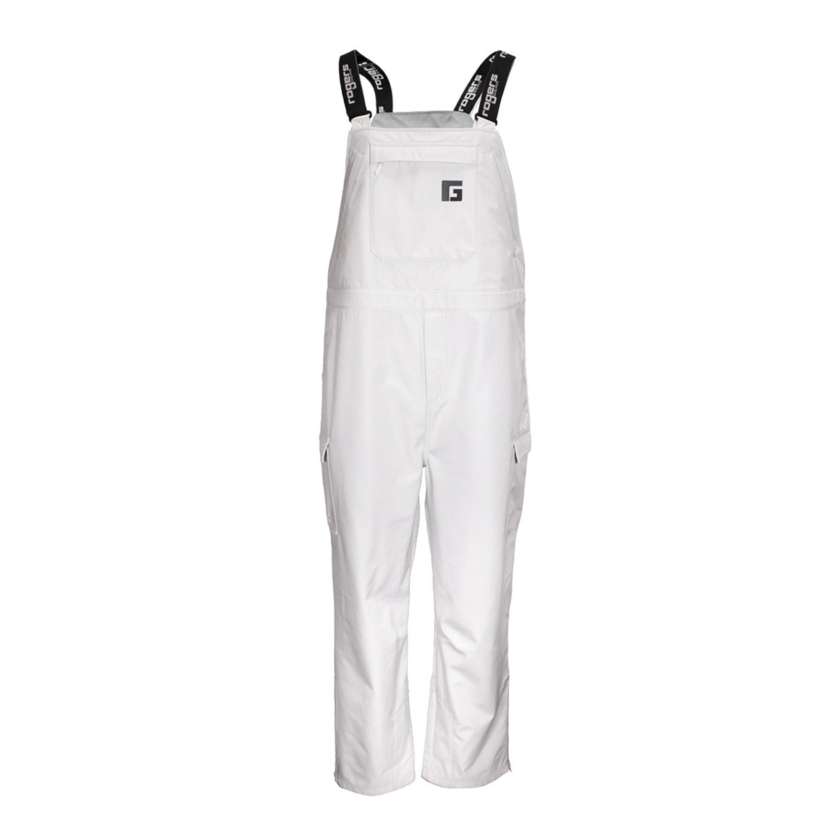 image of Rogers Sporting Goods Toughman Snow Bibs Front.