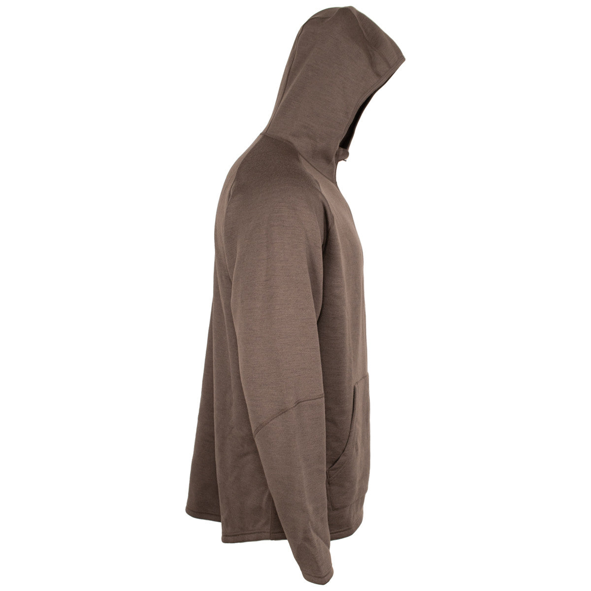 side image of Rogers Sporting Goods Biome 350 Merino 1/2 Zip Hoodie.