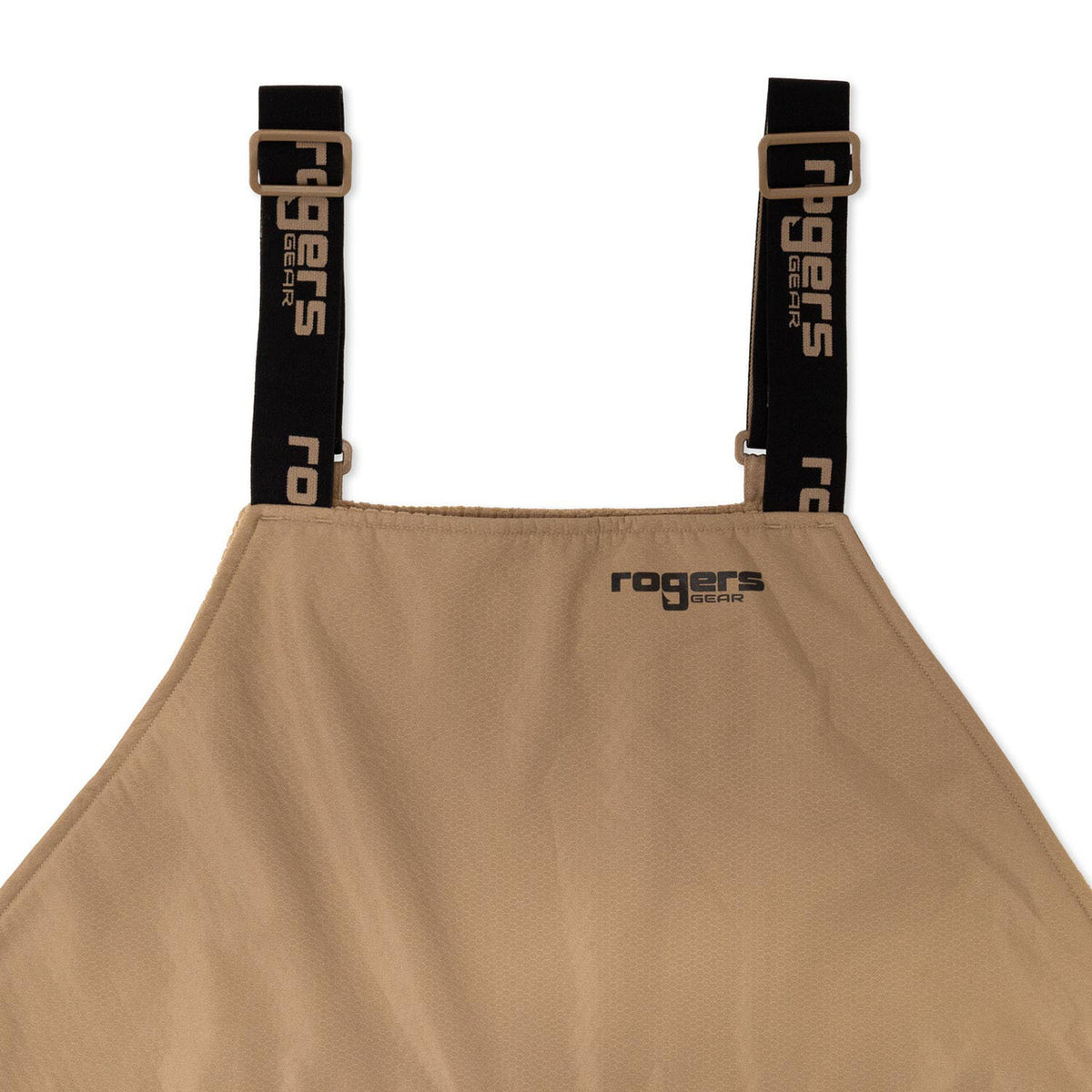 Close up top image of the Rogers Toughman Bib.