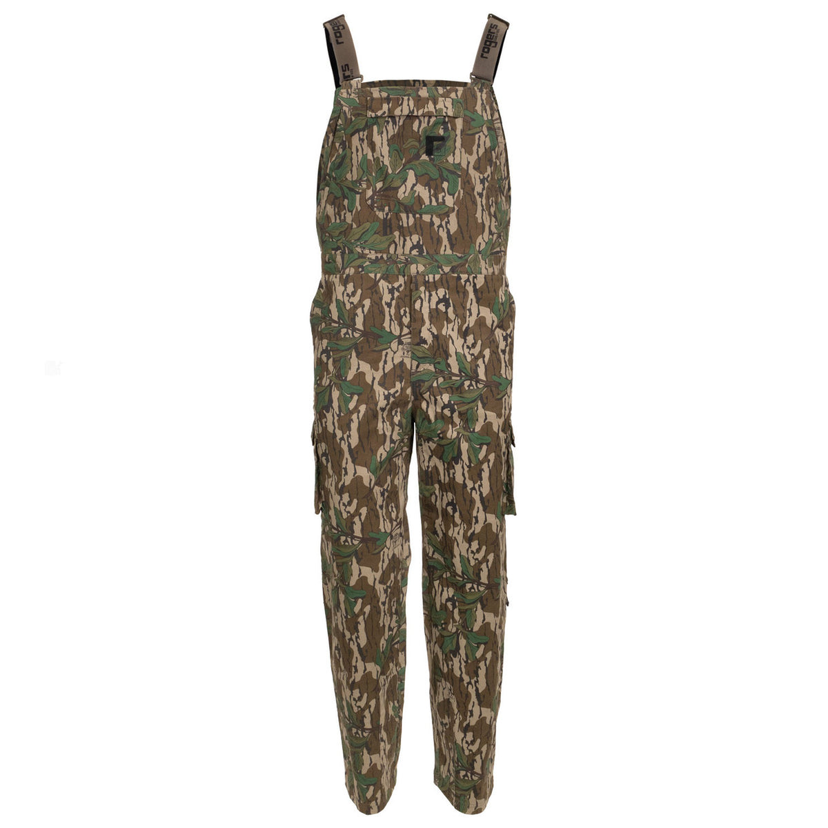 Image of Rogers Stretch Cotton Bibs + Bug Protection in Mossy Oak Greenleaf