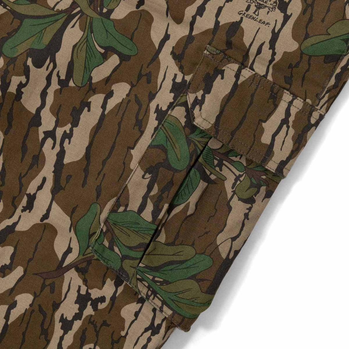 Pocket Image of Rogers Stretch Cotton Bibs + Bug Protection.