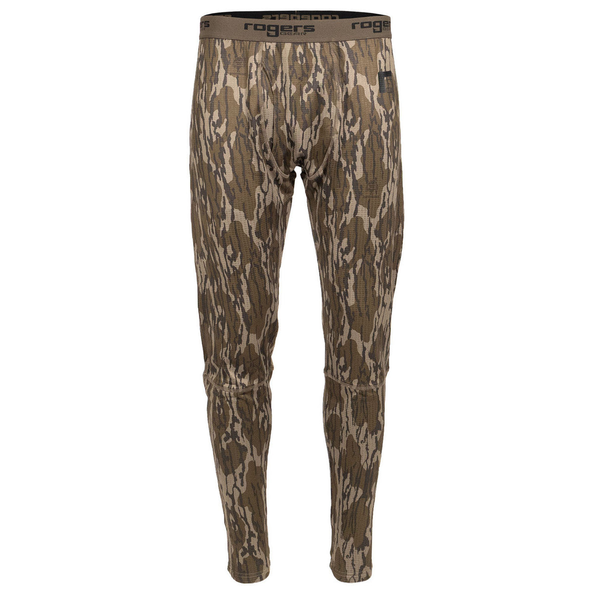 Image of the Rogers Static Thermal Baselayer Bottoms in Mossy Oak Original Bottomland