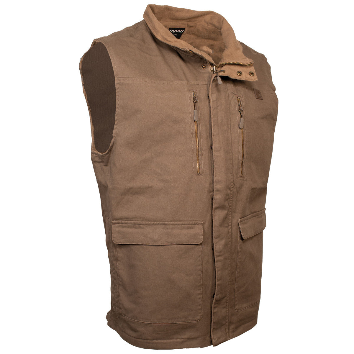 image of Rogers Men's Classic Hunt Vest tilted.