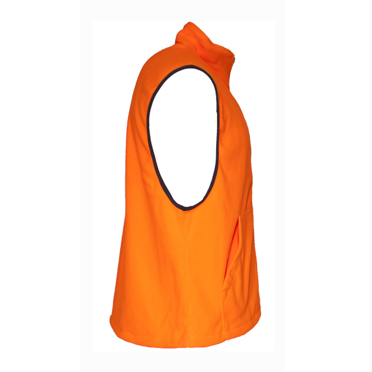 side image of Rogers Men's Blaze Fleece Vest.