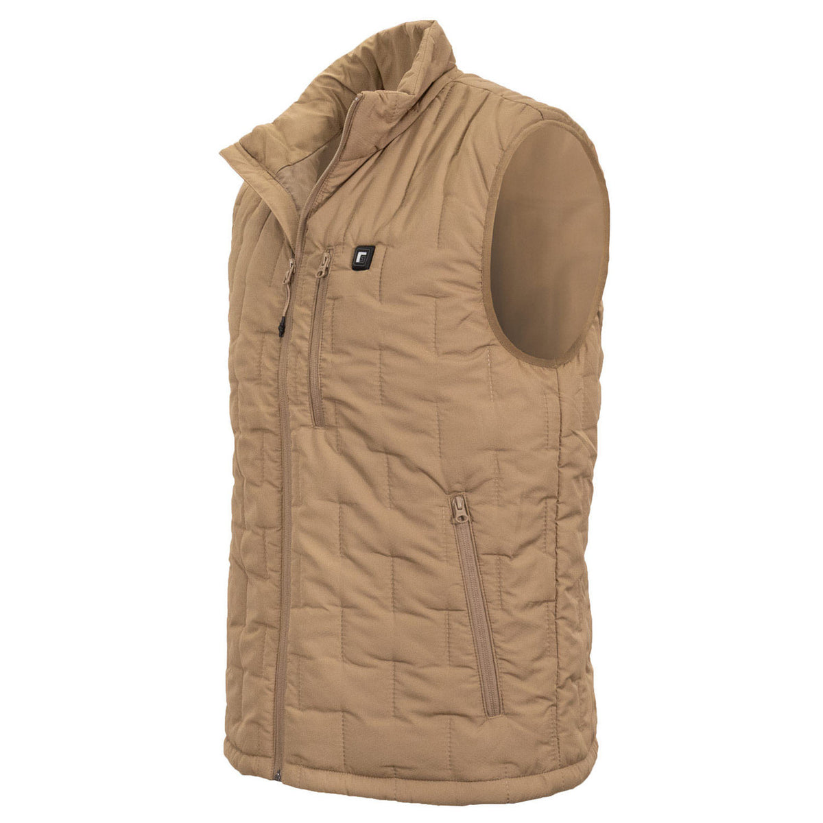 Side image of Rogers Puff-E 2.0 Electric Heated Vest.