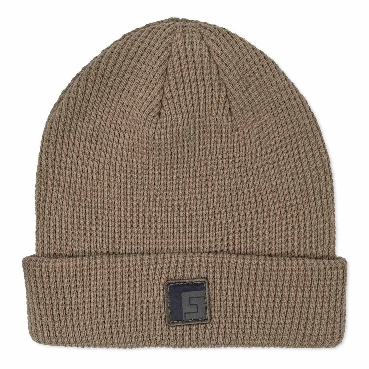 Image of the Rogers Sporting Goods Classic Knit Beanie in Brown