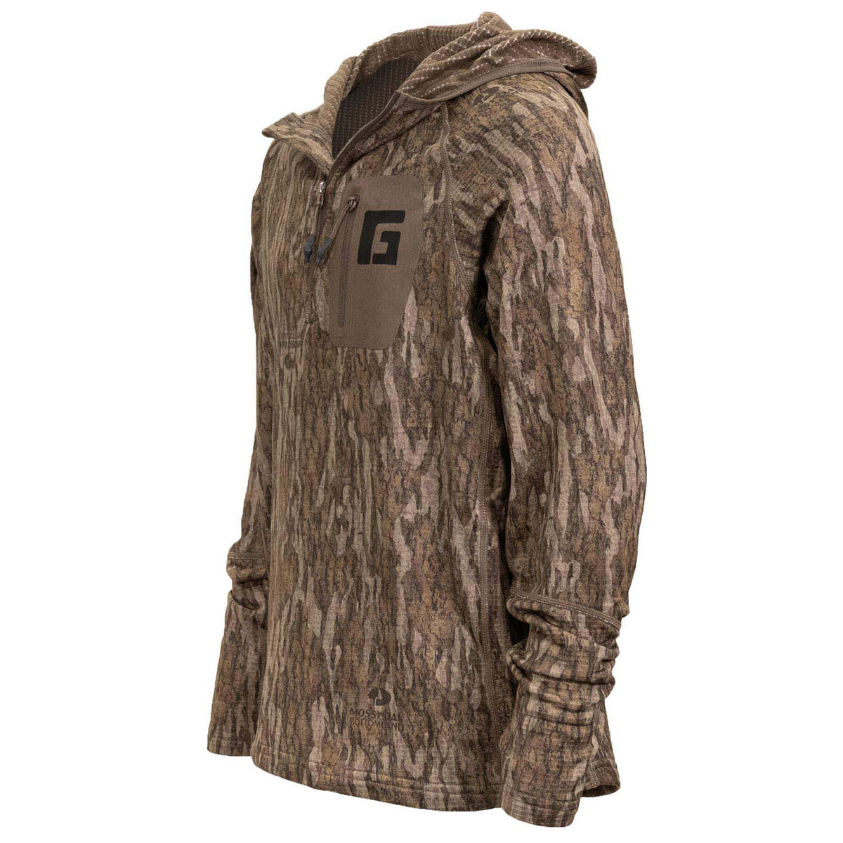 Side image of Rogers Youth Rogers Elite Heavy Grid Hoodie.