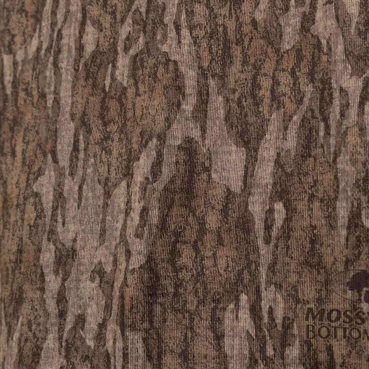 Image of Mossy Oak Bottomland pattern close up.