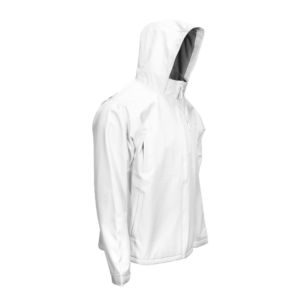 Rogers Men's Toughman Snow Jacket Side Image with Hood