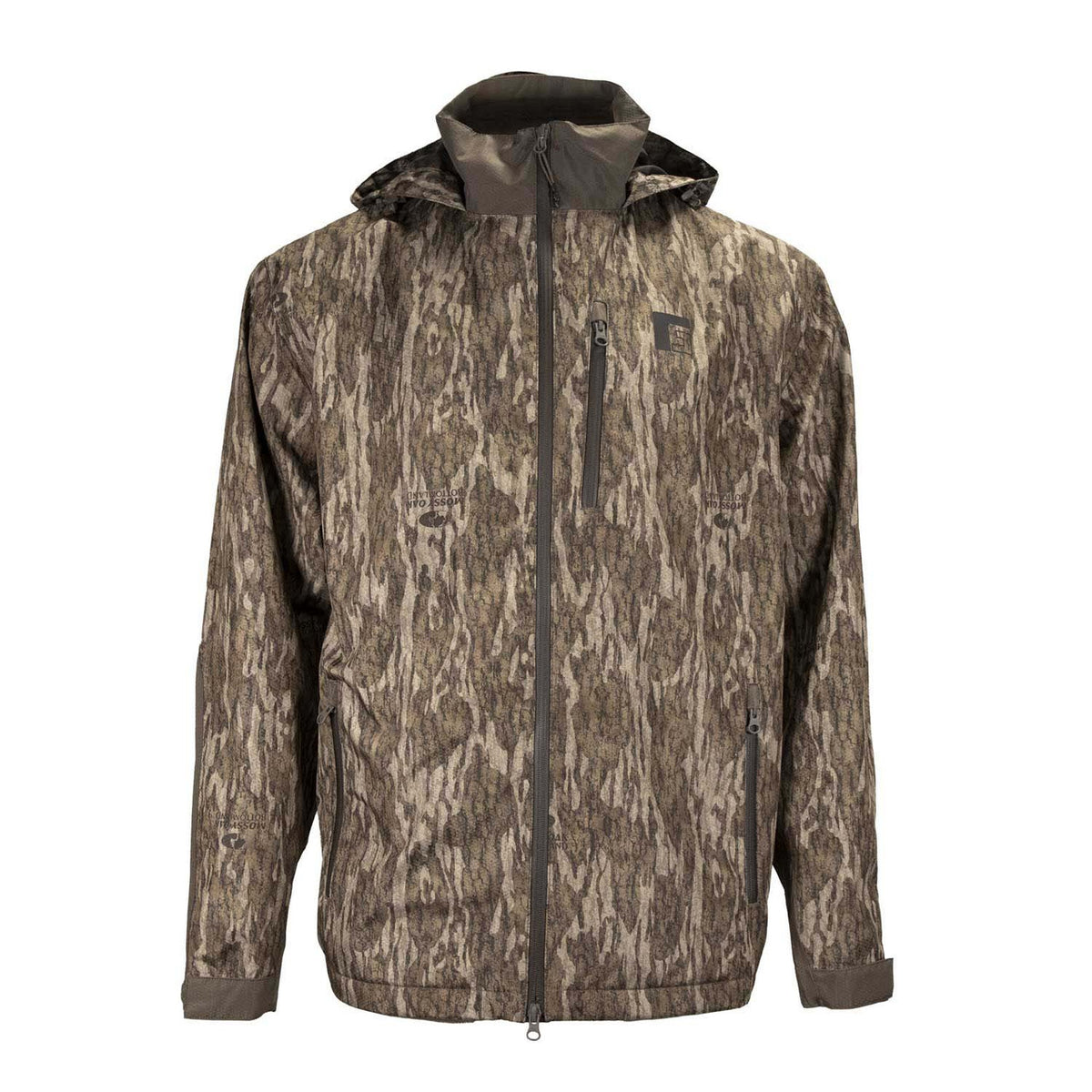 image of Storm Stopper Rain Shell in Mossy Oak Bottomland.