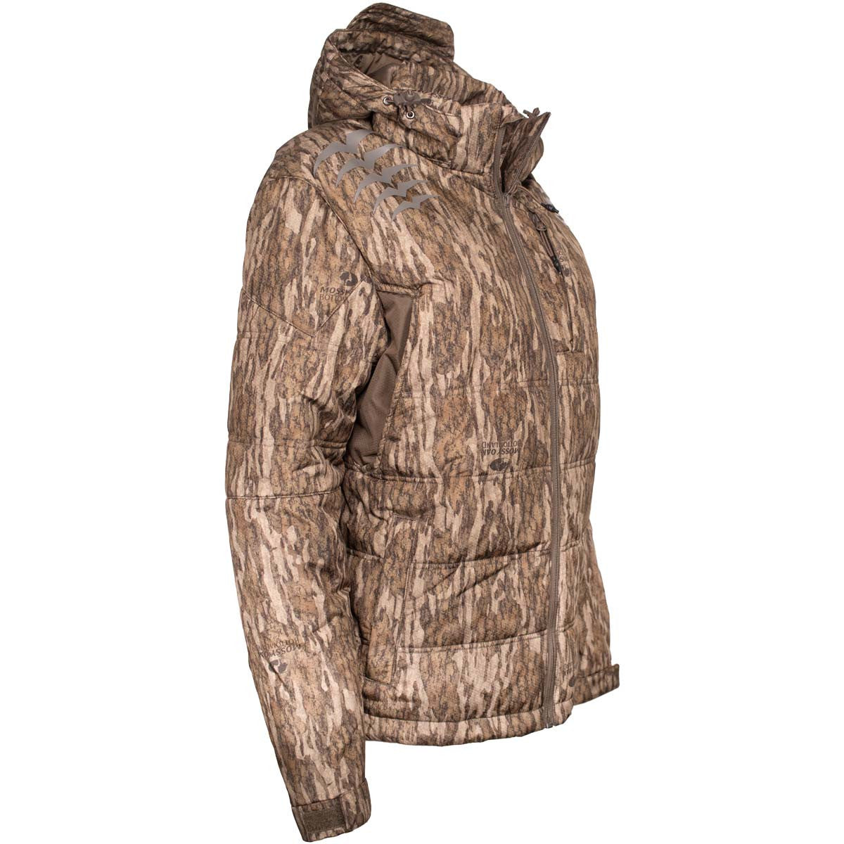 angled image of Rogers Womens Elite Fowl Weather Jacket.
