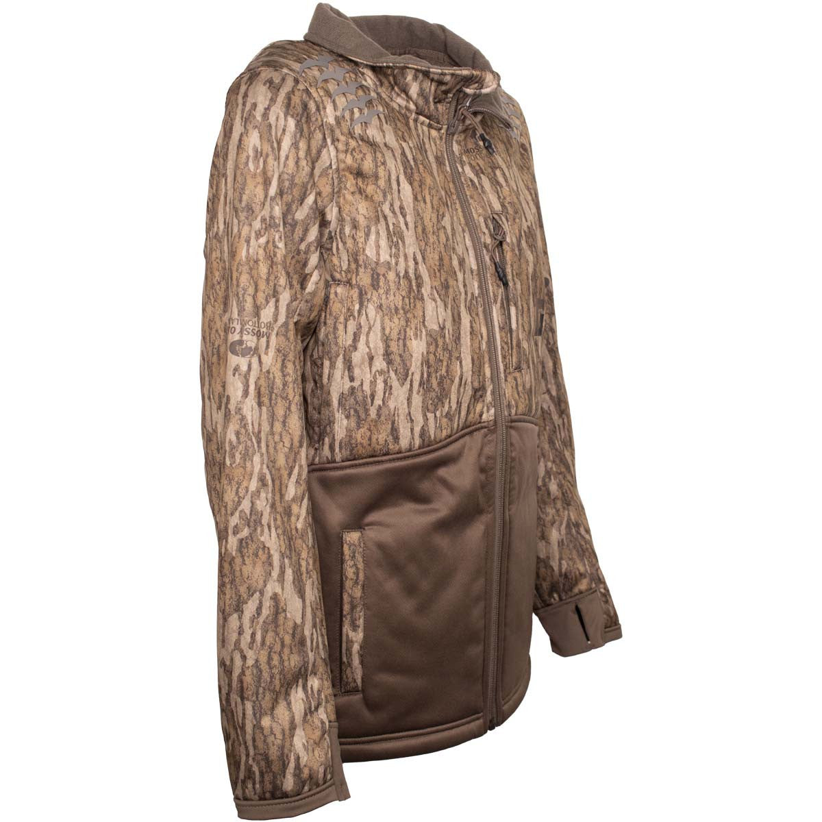 tilted image of Rogers Youth Elite Heavyweight Fleece Jacket.