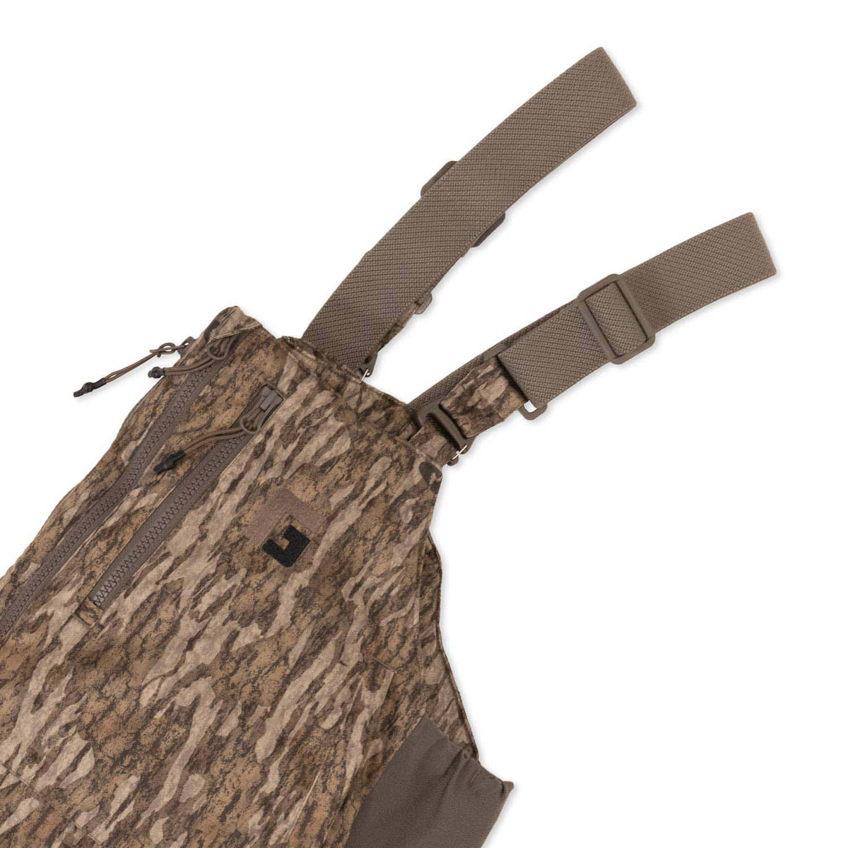 Close up strap image of the Rogers Covert G2 Whitetail Bib.