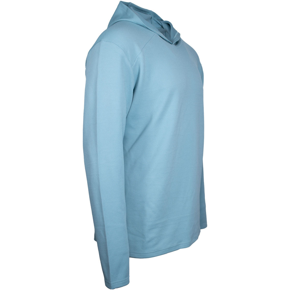 tilted image of Rogers Men's Avert Lightweight Hoodie with Bug Protection.