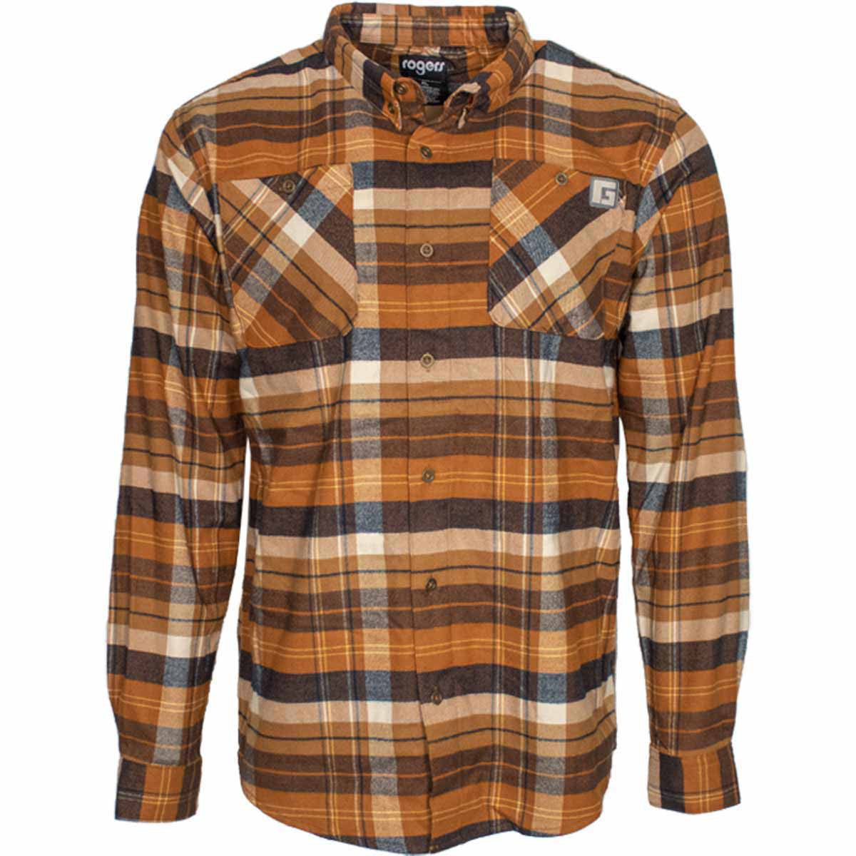 Premium Classic Flannel Button-Up Shirt