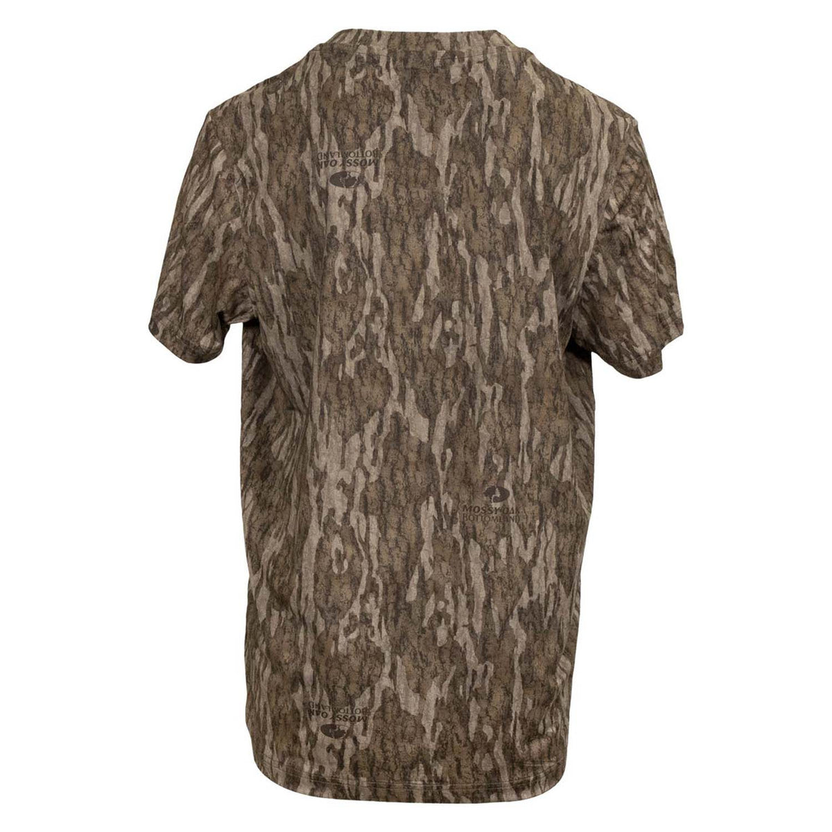 back image of Rogers Sporting Goods Youth Elite Chill Short Sleeve Tee with Bug Protection.
