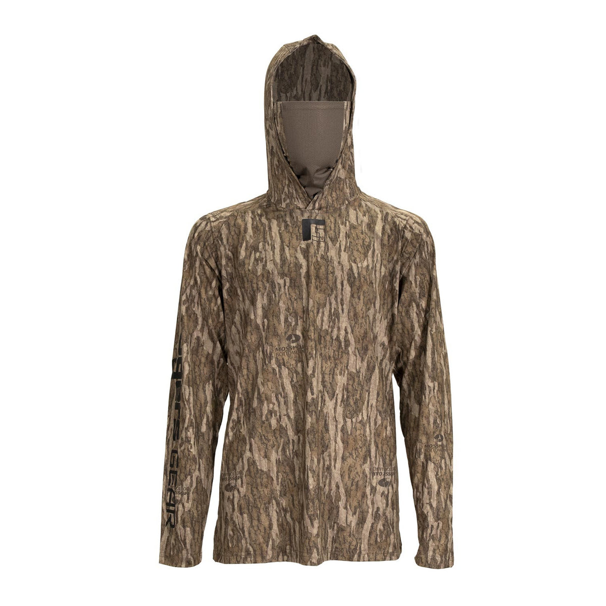 Rogers Youth Elite Chill Hoodie + Bug Protection - Mossy Oak Bottomland