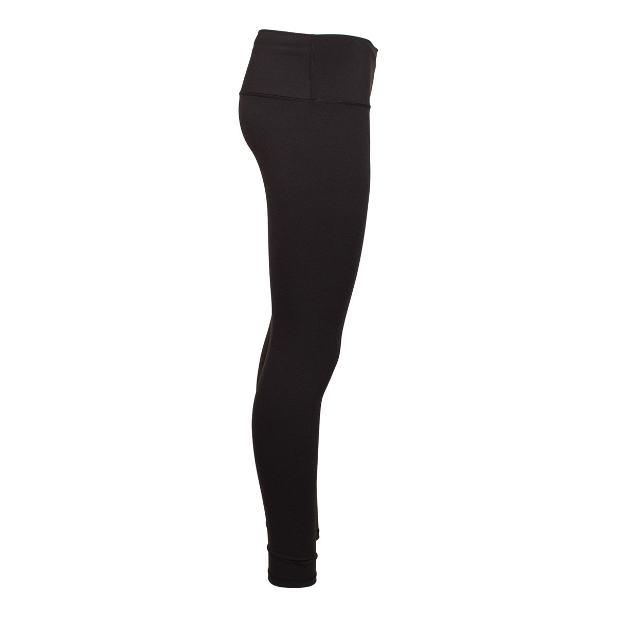 side image of Rogers Sporting Goods Women's Luna 28" Leggings in Black.