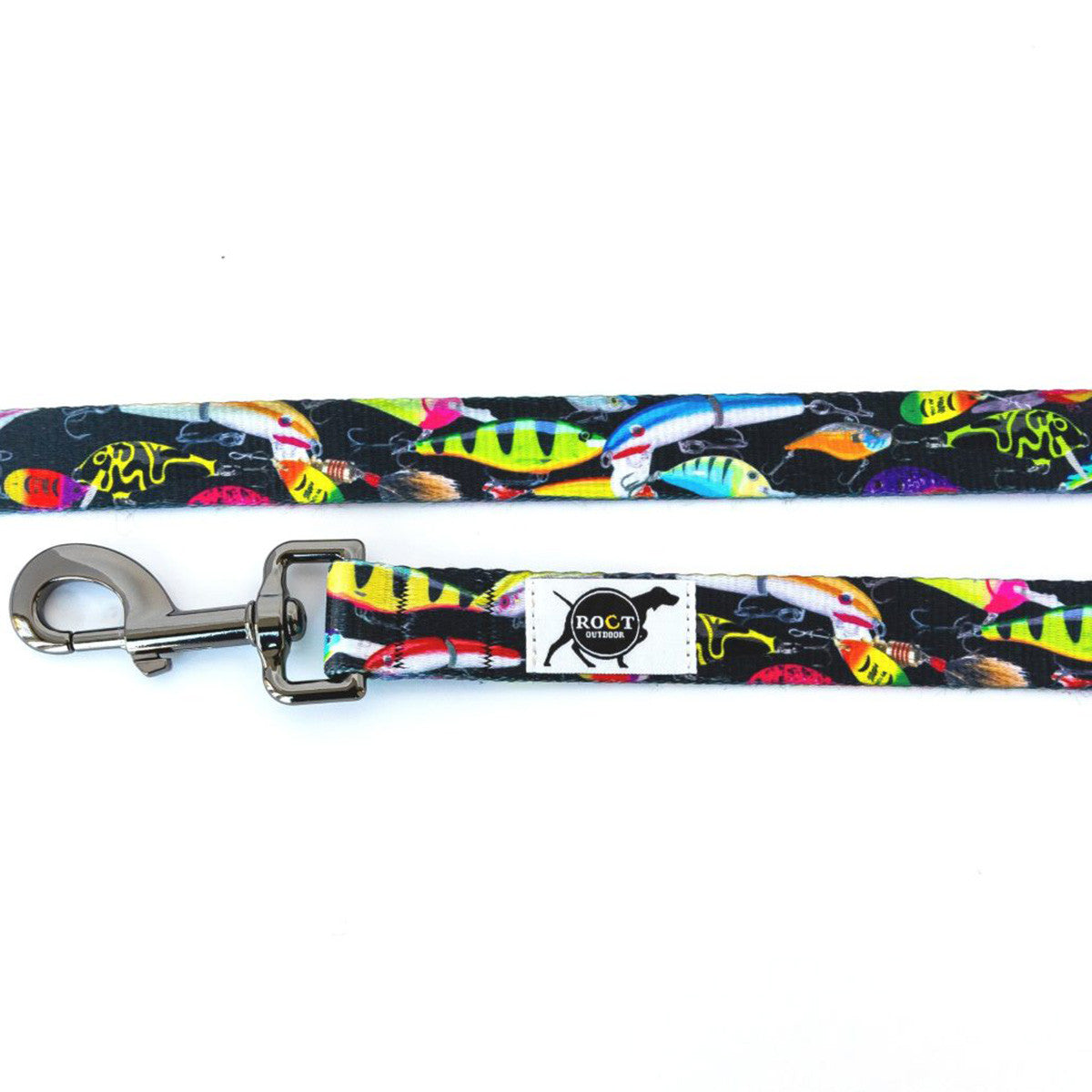 ROCT Cascade Dog Leash Laid Out Image in Fishing Lures