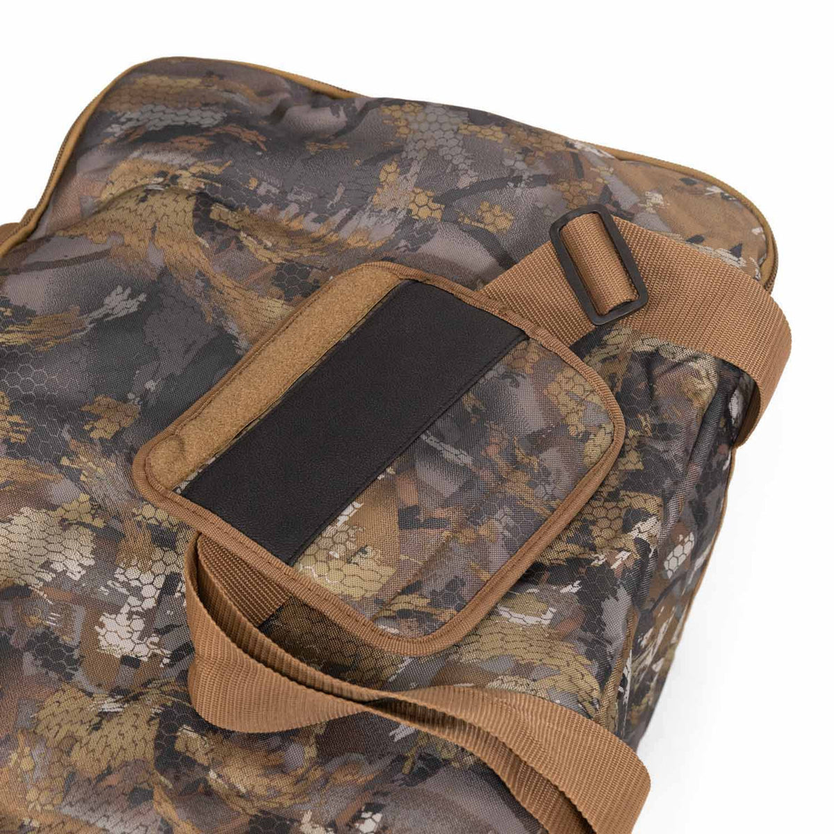 Velcro top image of the Rig Em Right Deluxe 4-Slot Motion Decoy Bag.