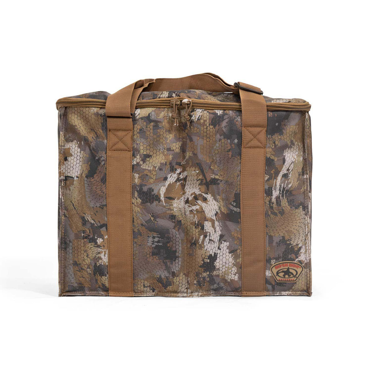 Front image of the Rig Em Right Deluxe 4-Slot Motion Decoy Bag.
